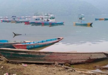 फेवातालमा डुङ्गा चढ्ने यात्रु र चालकको पहिलोपटक बिमा