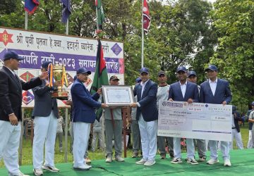 पृतनापति ट्रफीको उपाधि श्री नं १८ बाहिनी अड्डालाई