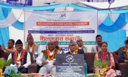 भारतको साढे ९ करोड सहयोगमा कालीकोटमा बन्ने बिद्यालय भवनको शिल्यान्यास