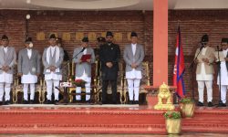 मन्त्रिमण्डल पुनर्गठन: सुधन र महावीरले लिए शपथ