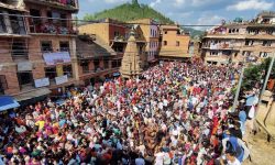 पनौतीमा हिलेजात्रा सुरु: काम–क्रीडाको प्रतीक मानिने रोमान्चक ‘रथ जुधाइ’ मुख्य आकर्षण