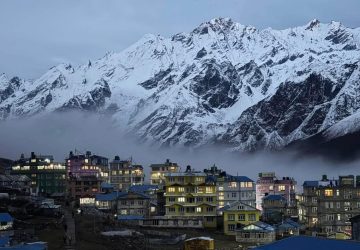 क्यान्जिन गुम्बामा बल्यो केन्द्रीय प्रसारणको बिजुली