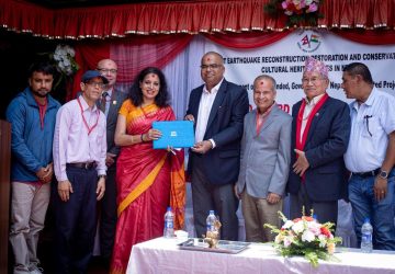 भारतीय अनुदानमा पुनर्निर्मित जेष्ठ वर्ण महाविहारलाई युनेस्कोको ‘अवार्ड अफ मेरिट’