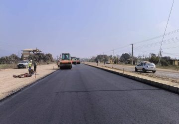 नारायणघाट–बुटवल सडकको पूर्वी खण्डमा मुख्य सडक कालोपत्रे र ढलान सम्पन्न